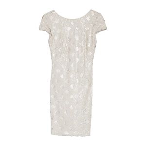 DRESS THE POPULATION Sequin Mini Dress
